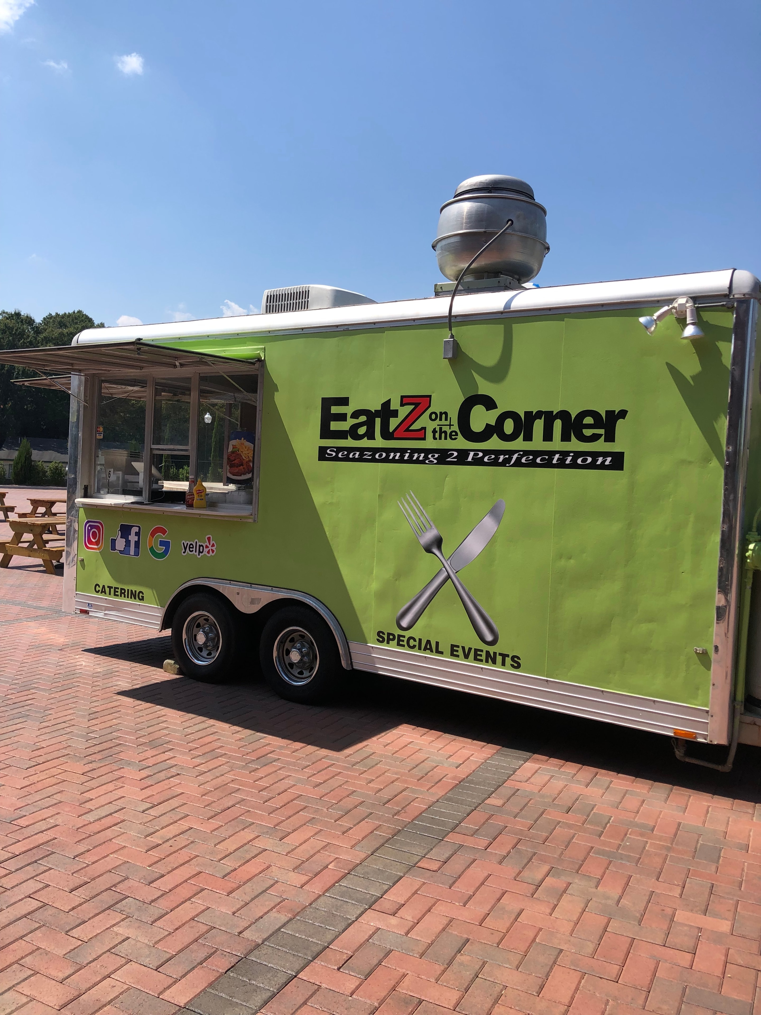 Eatz on the Corner food truck at an event